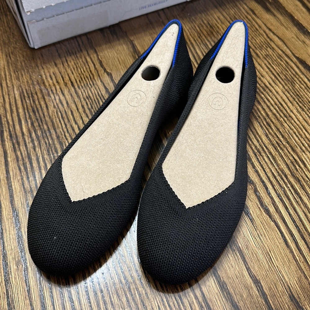Rothy’s the Flat black 7.5